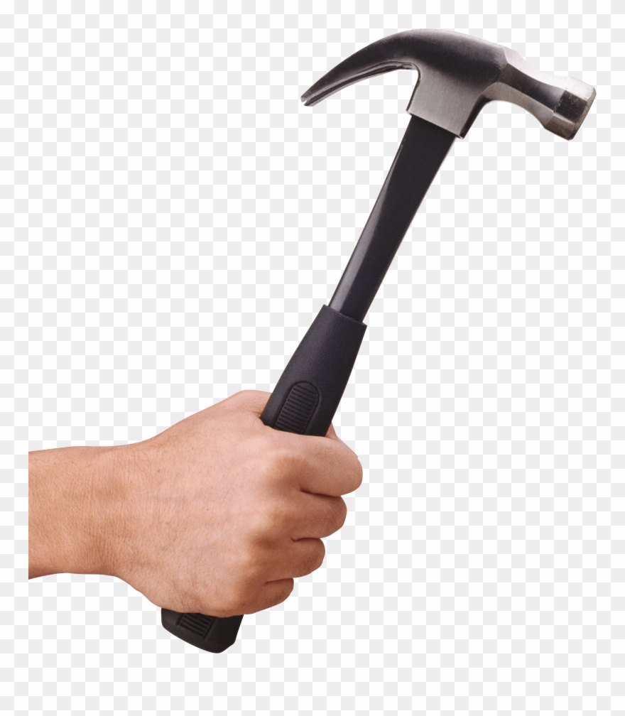 Hand hammer png.