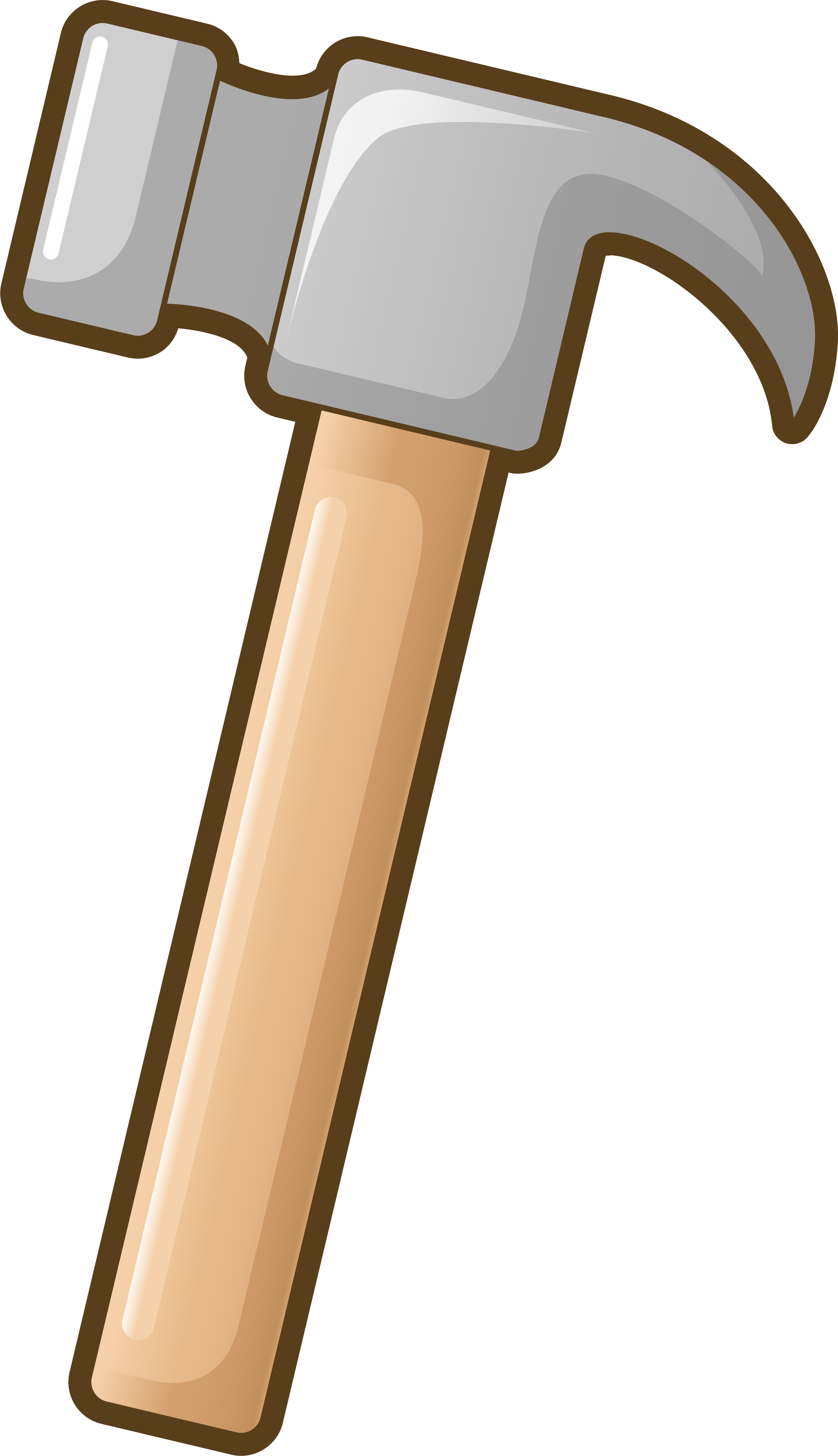 Hammer tool cartoon.