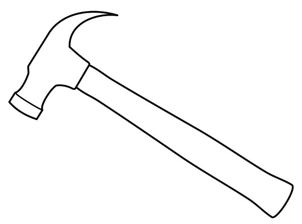 Clipart tools hammer image