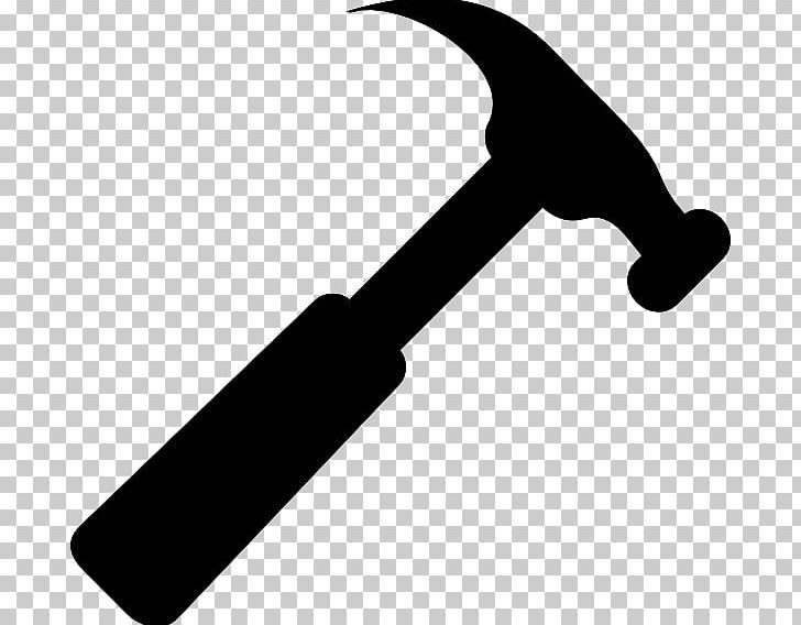 Hammer Wrench Tool PNG, Clipart, Bitmap, Black, Black And