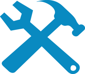 Hammer And Wrench Silhouette Clip Art at Clker