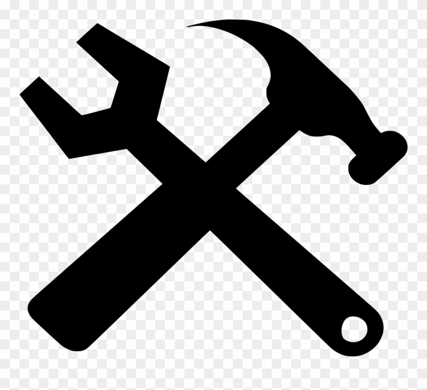 Hammer And Wrench Crossed Clipart