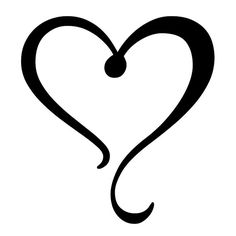 Heart clip art fancy