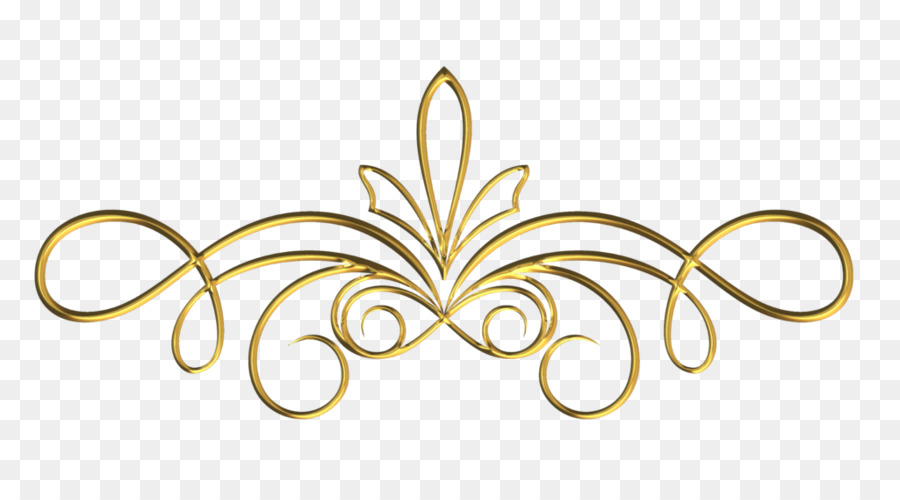 Gold scroll clipart.