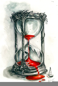 Broken Hourglass Drawings