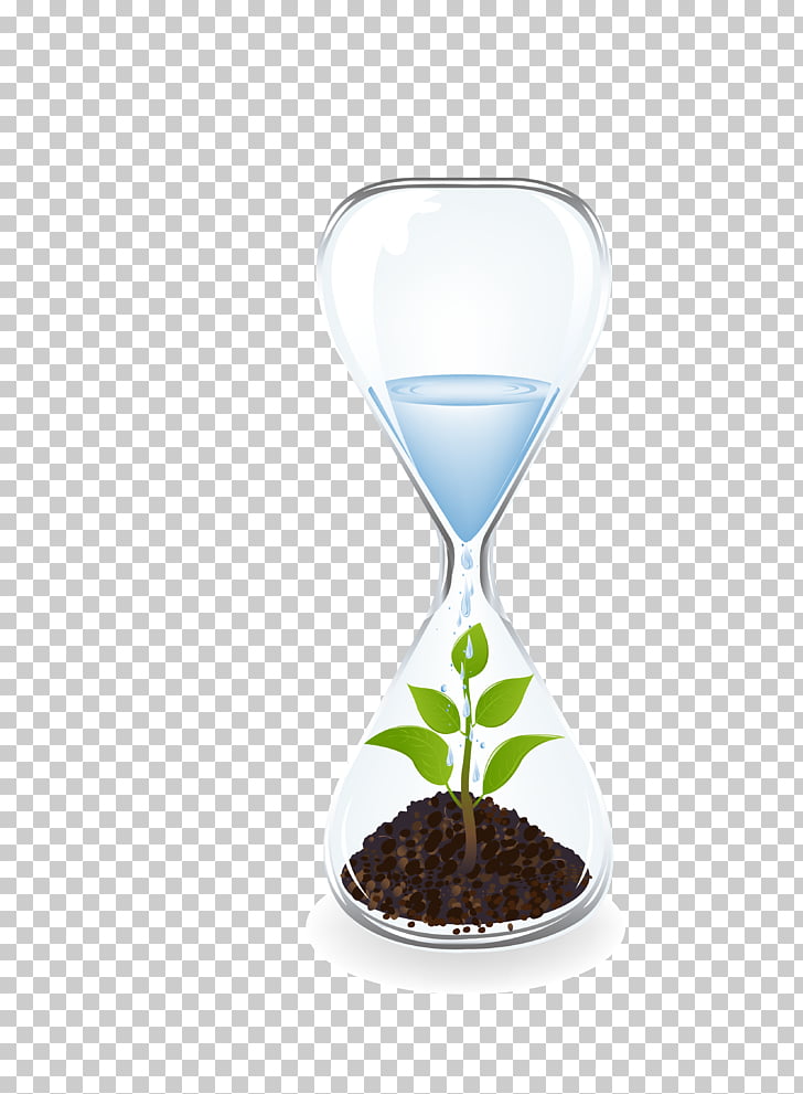 Hourglass Time Water clock, Hourglass PNG clipart