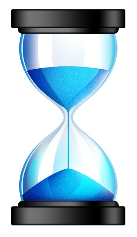 clipart hour glass hourglass water