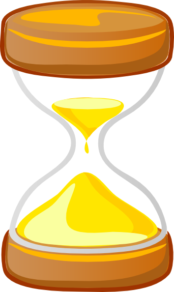 Clipart hourglass timer.