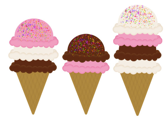 Free Ice Cream Scoop Silhouette, Download Free Clip Art
