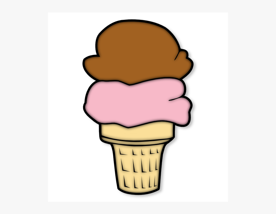 Ice Cream Scoop Clipart Template