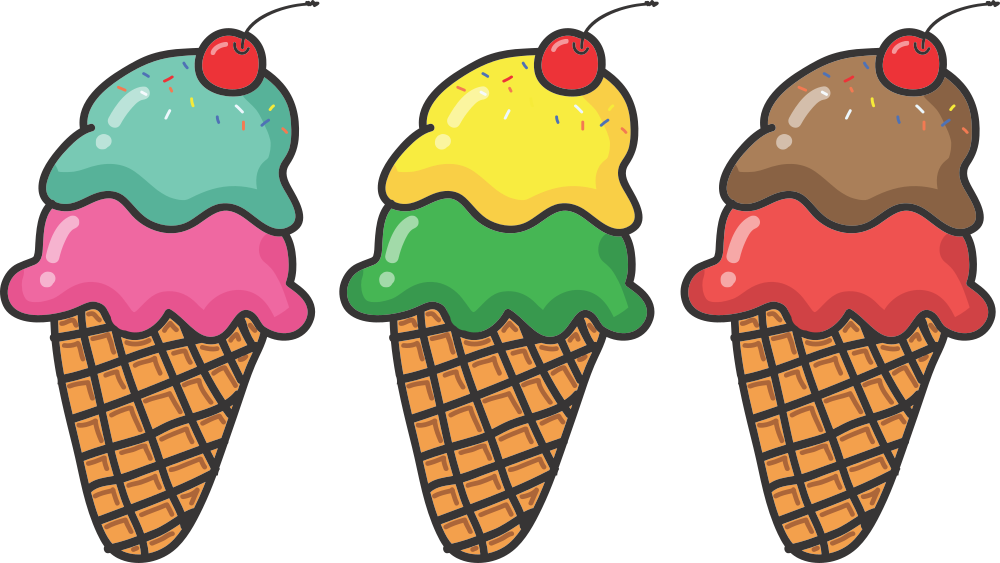 Shapes clipart ice cream, Shapes ice cream Transparent FREE