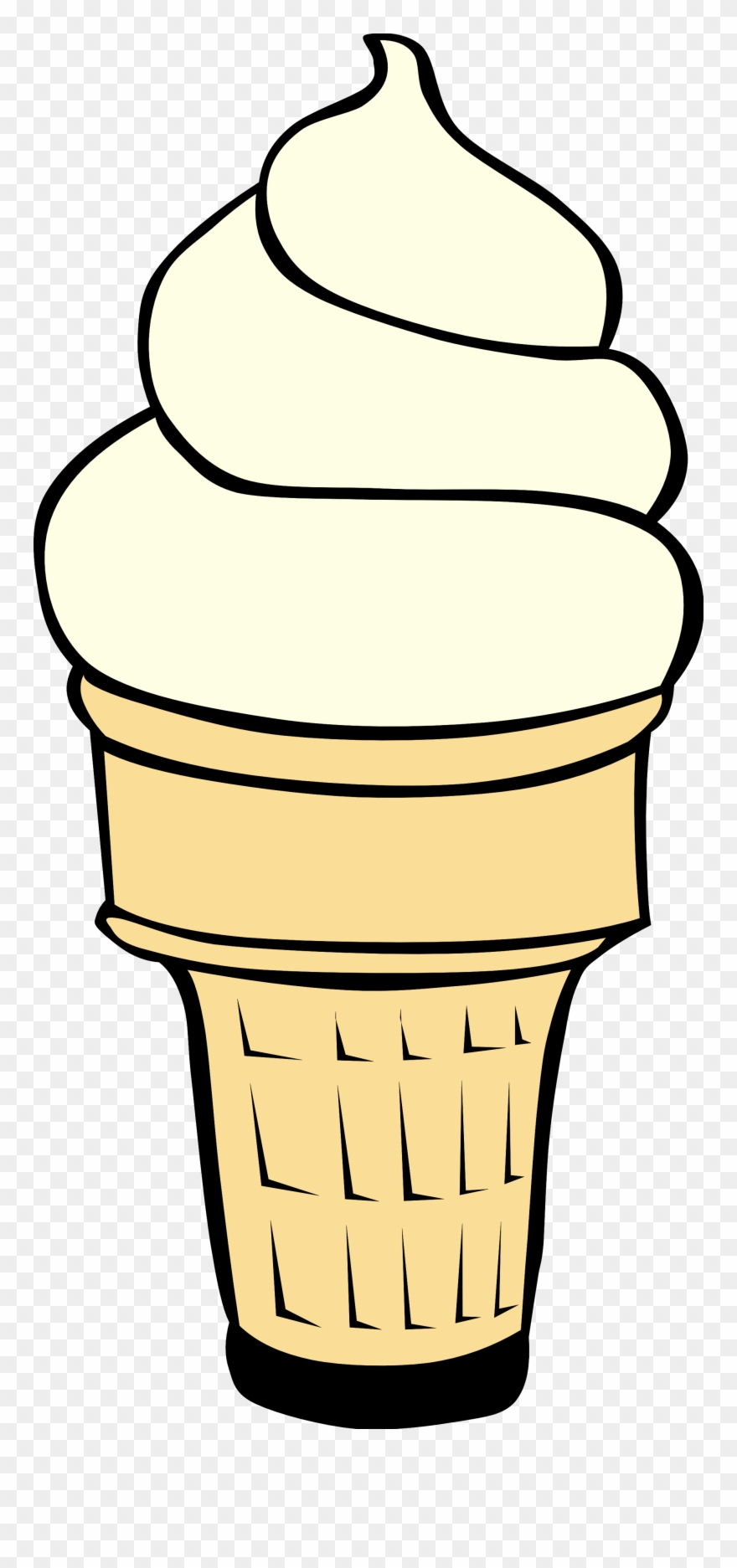 Clipart Fast Food Desserts Ice Cream Cones Soft Serve