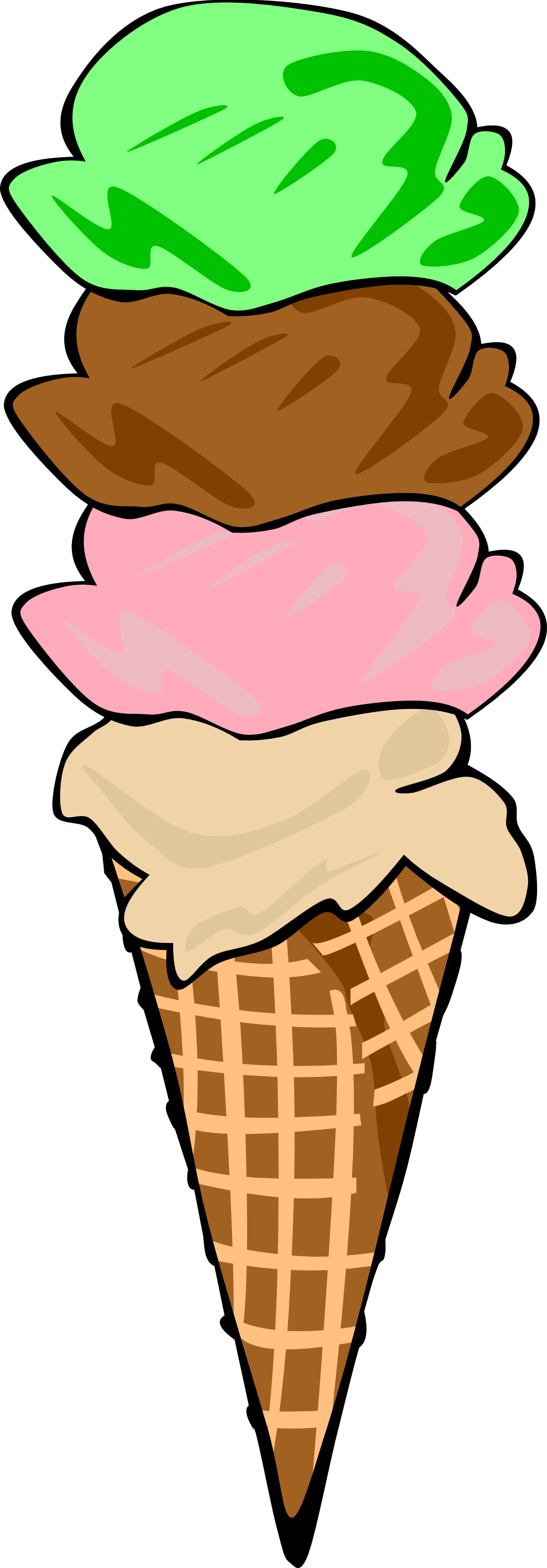 clipart ice cream cone summer