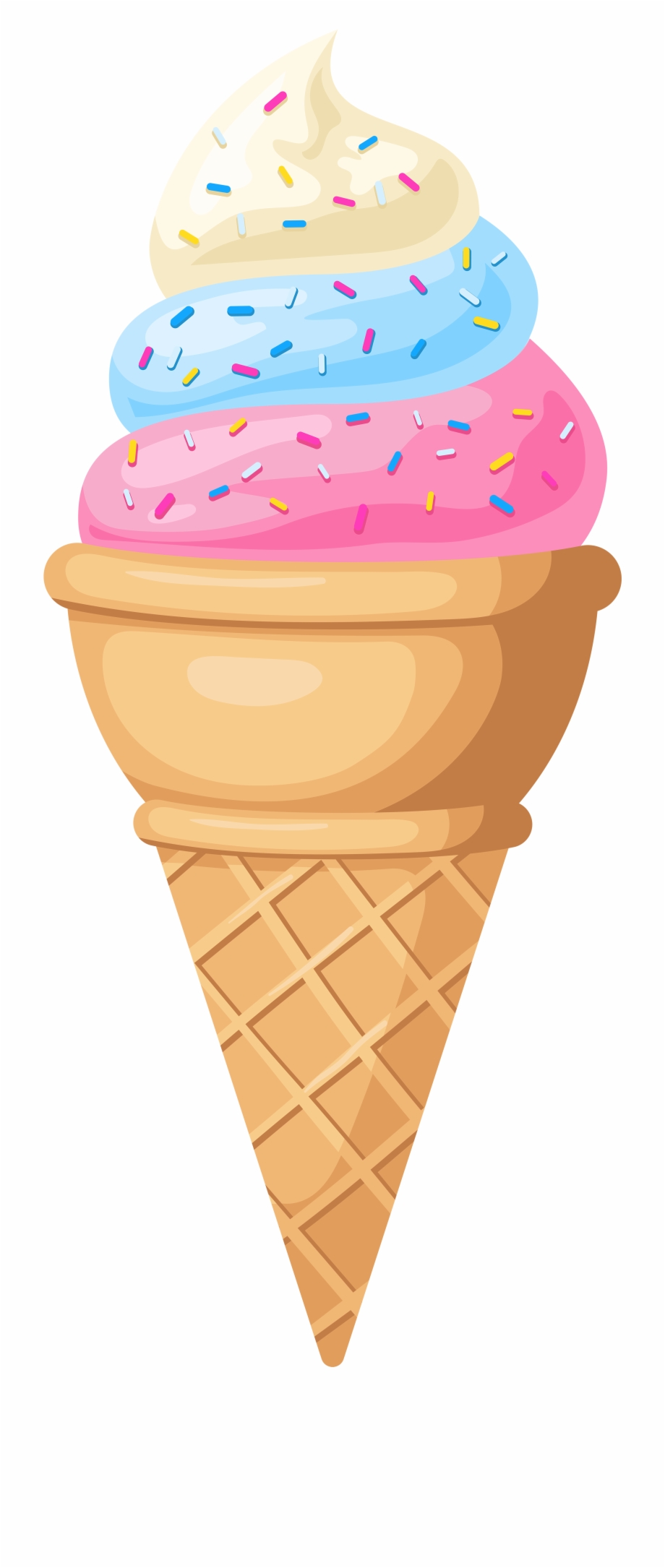 Ice Cream Cone Png Clip Art