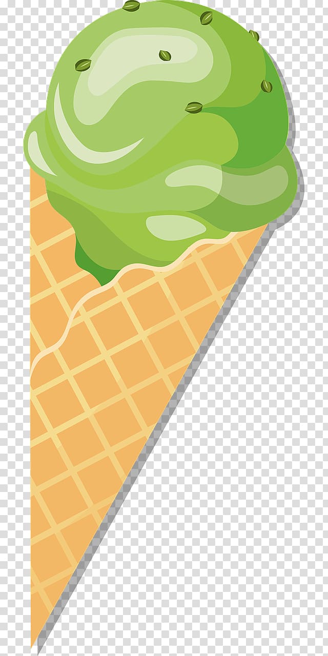 Pistachio ice cream.