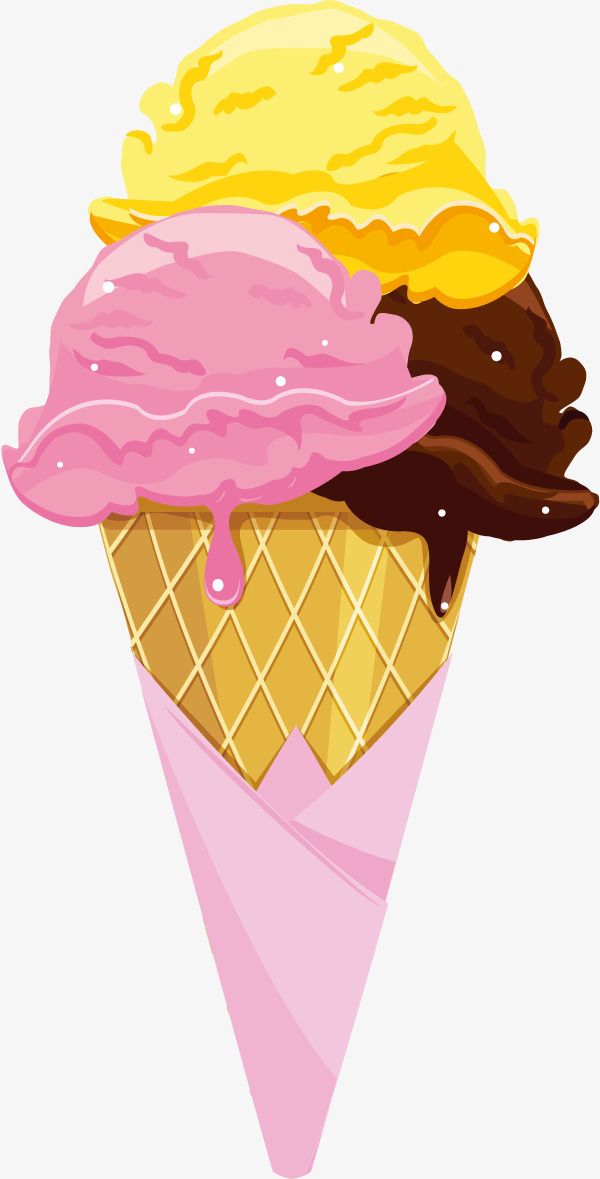 Vector Color Ice Cream