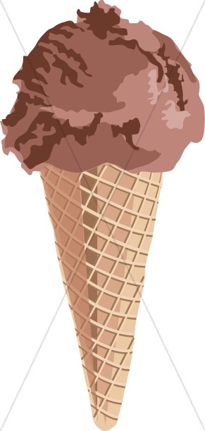 Chocolate ice cream.