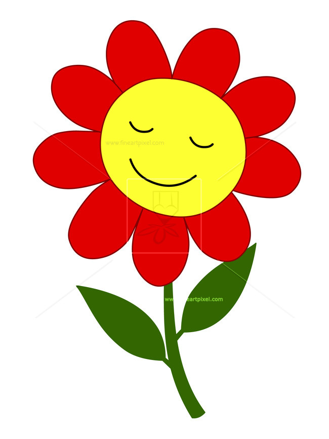 Happy Flower Png
