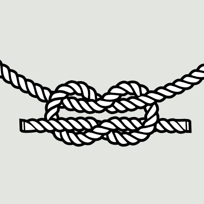 Drawing vector rope.