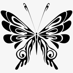 Clipart butterfly mainly.