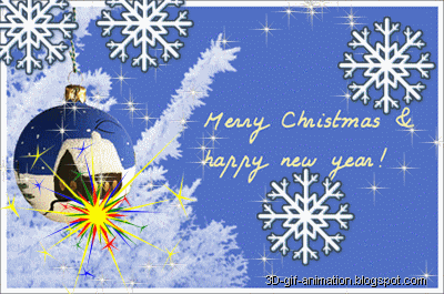 Free christmas new year greetings clip art