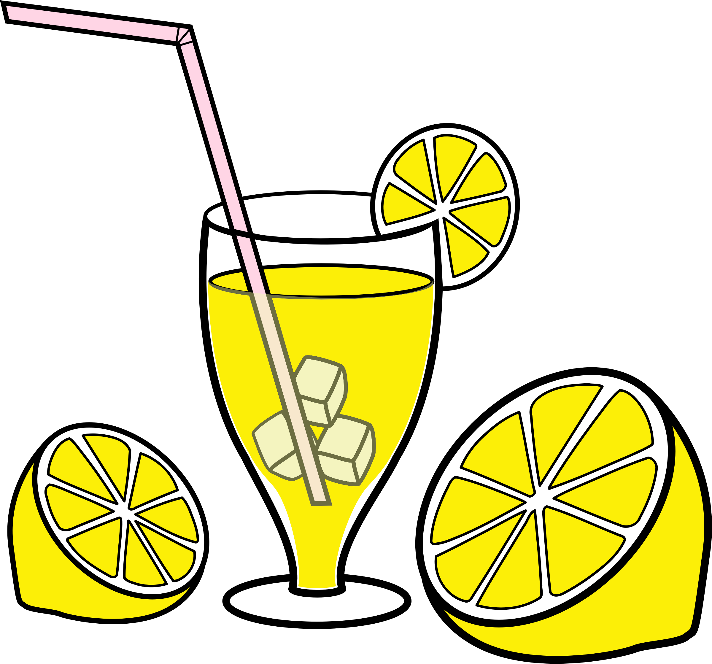 Lemon clipart lemonade.