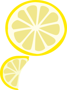 Lemon Slices Clip Art at Clker