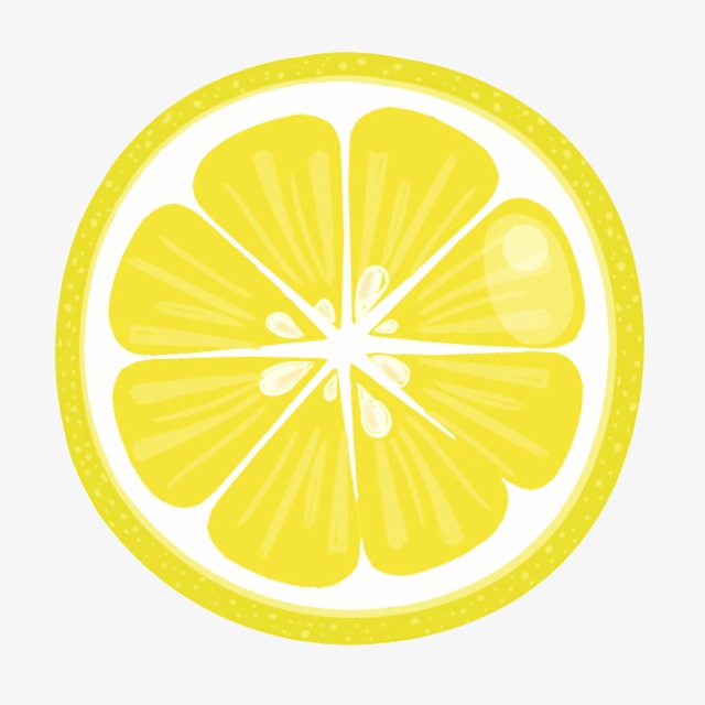 Lemon slice clip.