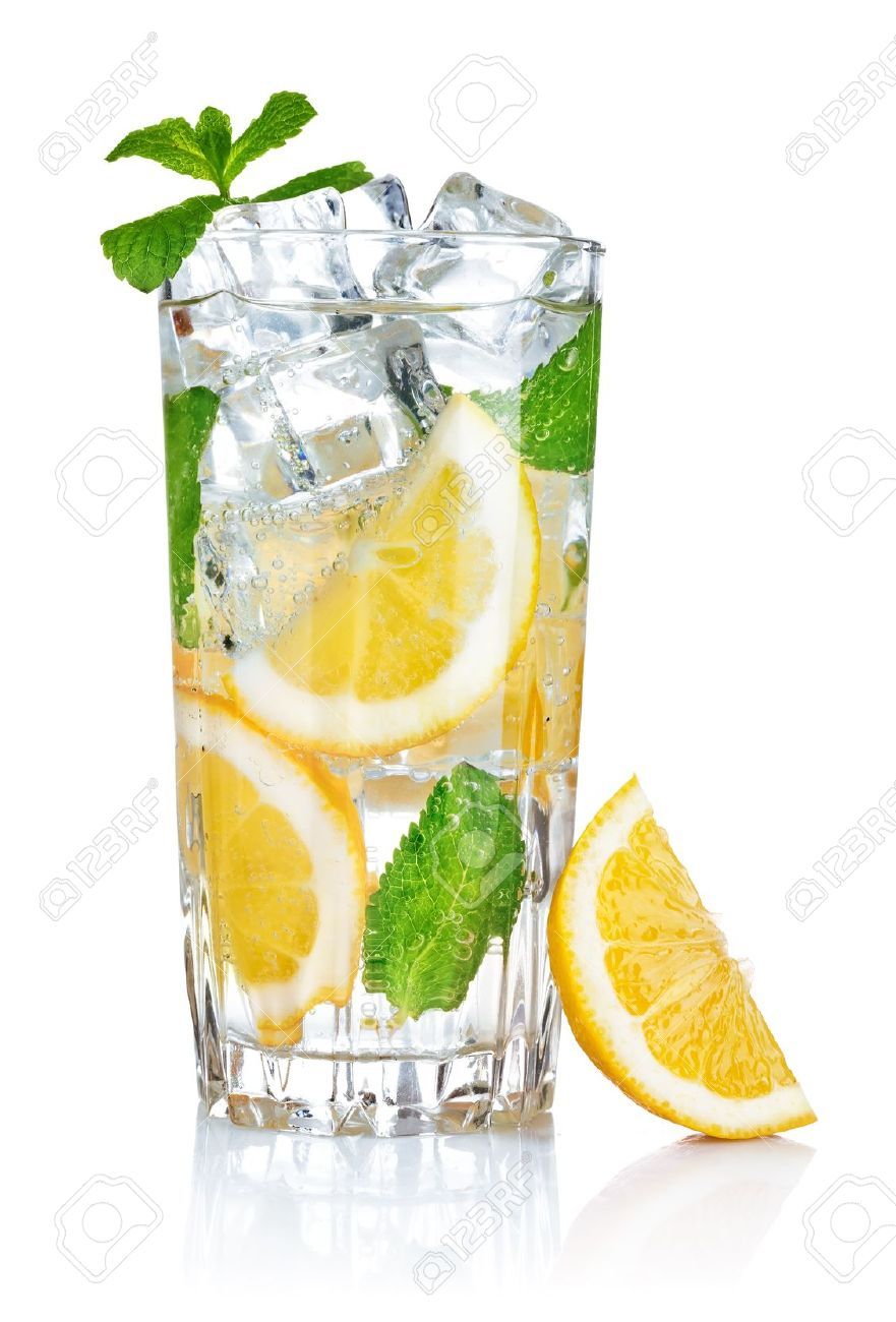 Lemon water .
