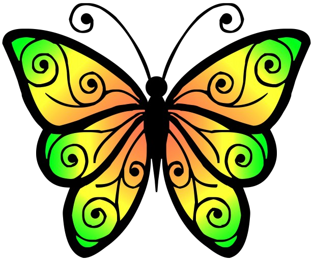 Butterfly Clip Art Clipart Library Free Images Transparent