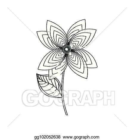 Vector clipart lily.