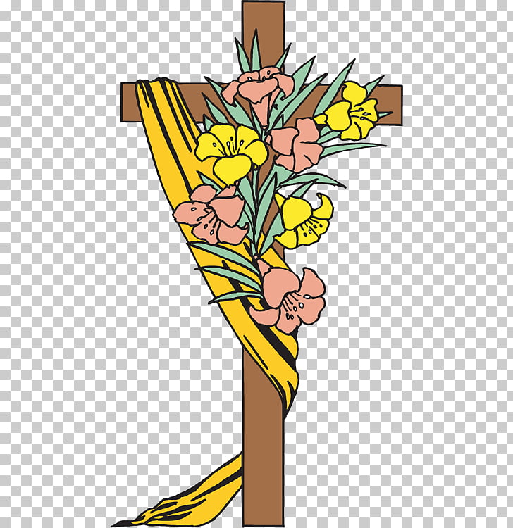 Easter lily Cross , Religious s PNG clipart