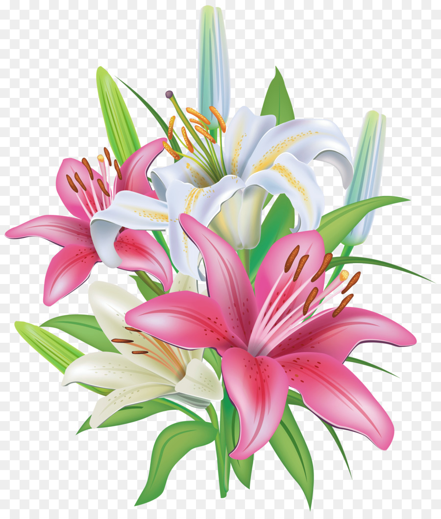 Floral Flower Background clipart