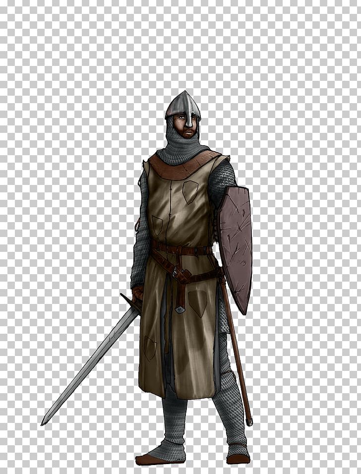 Middle ages knight.