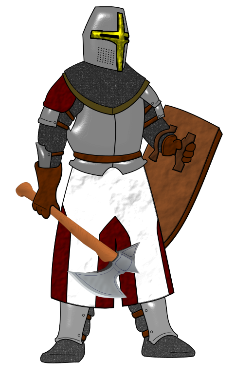 Knight free to use clipart