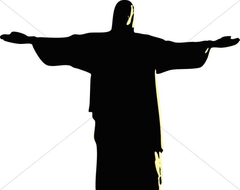Free jesus silhouette.
