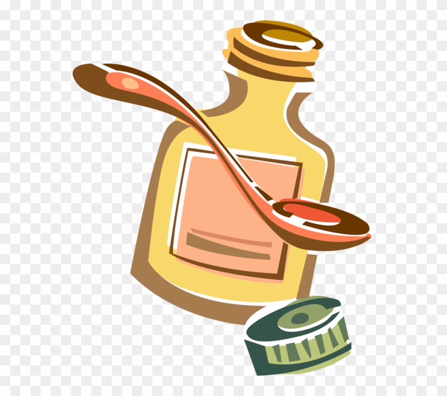 Cough And Vector Image Illustration Of Syrup