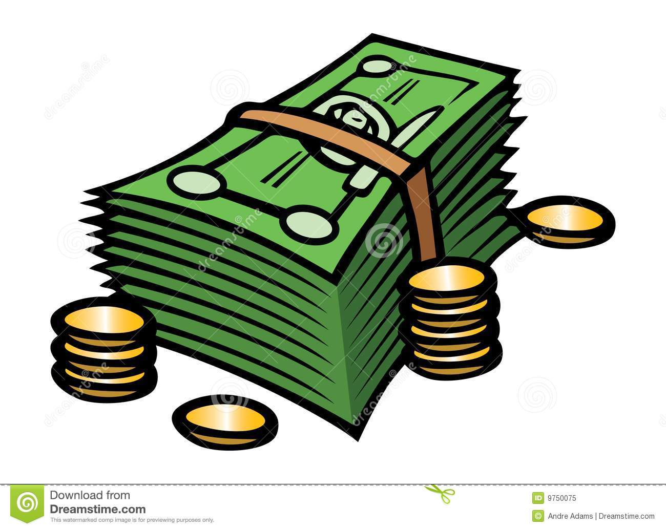 Stack Of Money Clipart