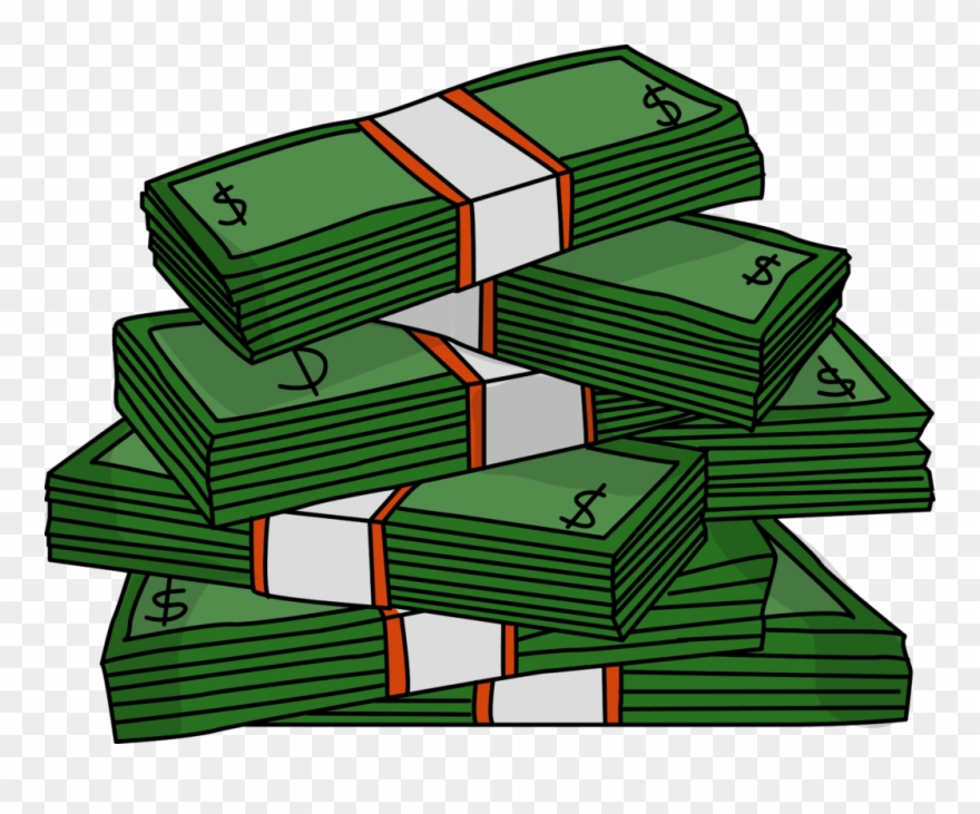 Money clipart stack.