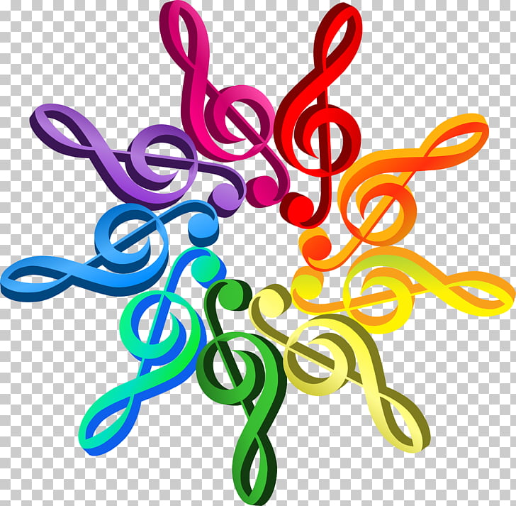 Musical note drawing.