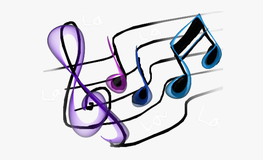 clipart music note drawing