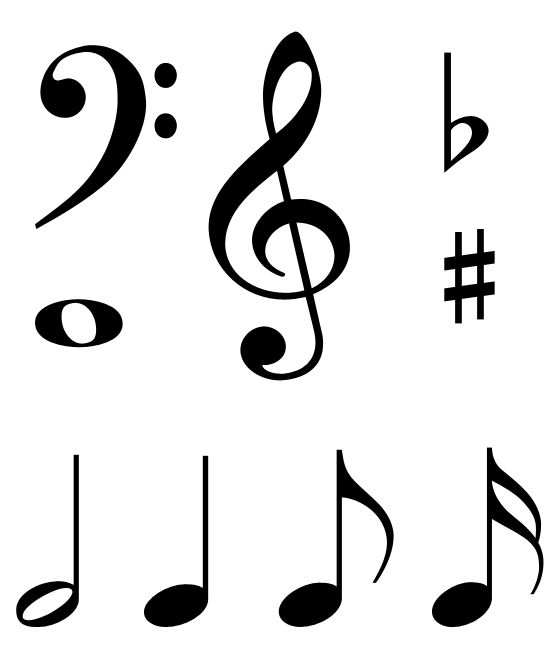 Music Notes Clipart Single Brinzle Musical Symbol