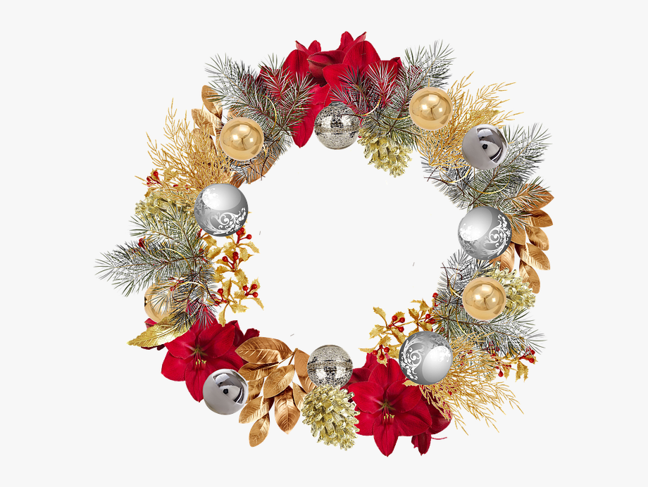 Christmas wreath noel.