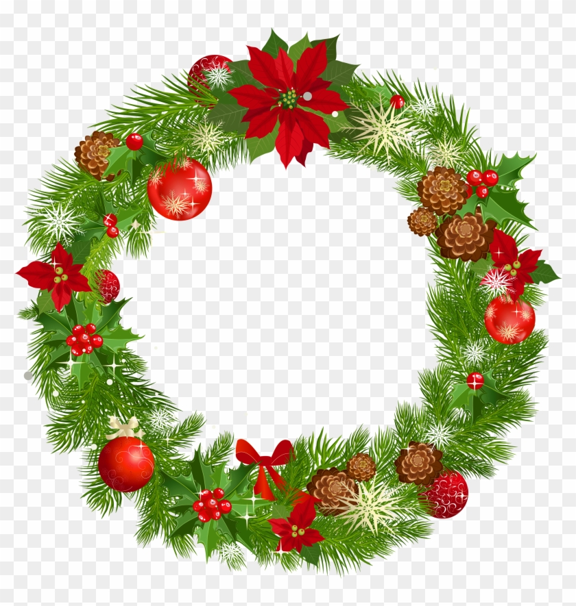 Clipart Of Ng, Wreath The And Wreath Of