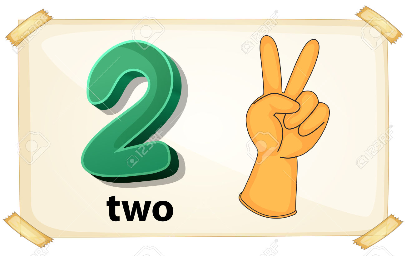 Number Two Clipart