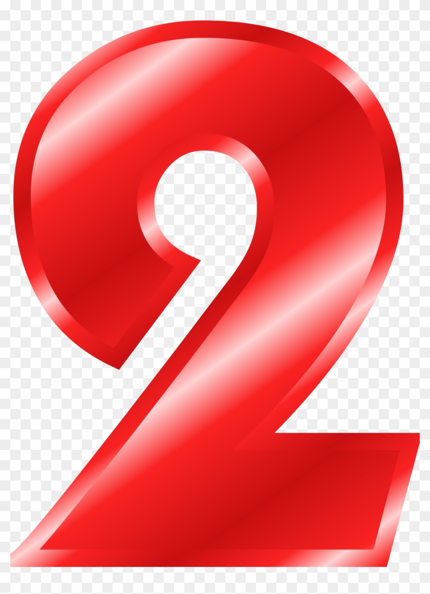 Clipart numbers red.
