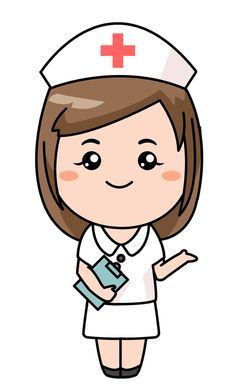 Image result for clipart nurse black and white