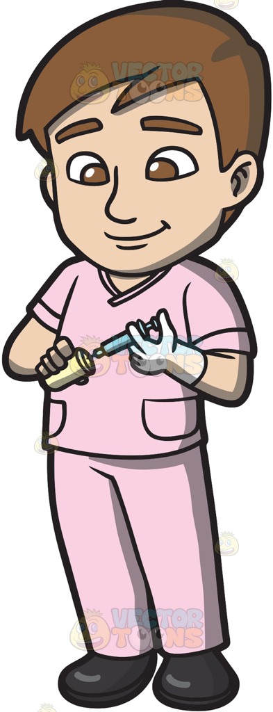 Nurse cartoon image.