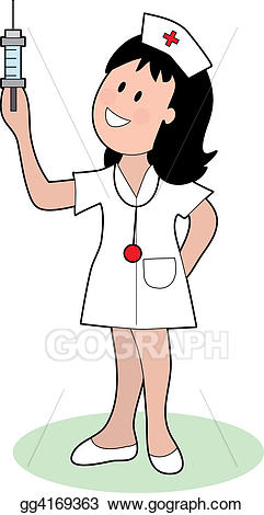 Stock illustration nurse.
