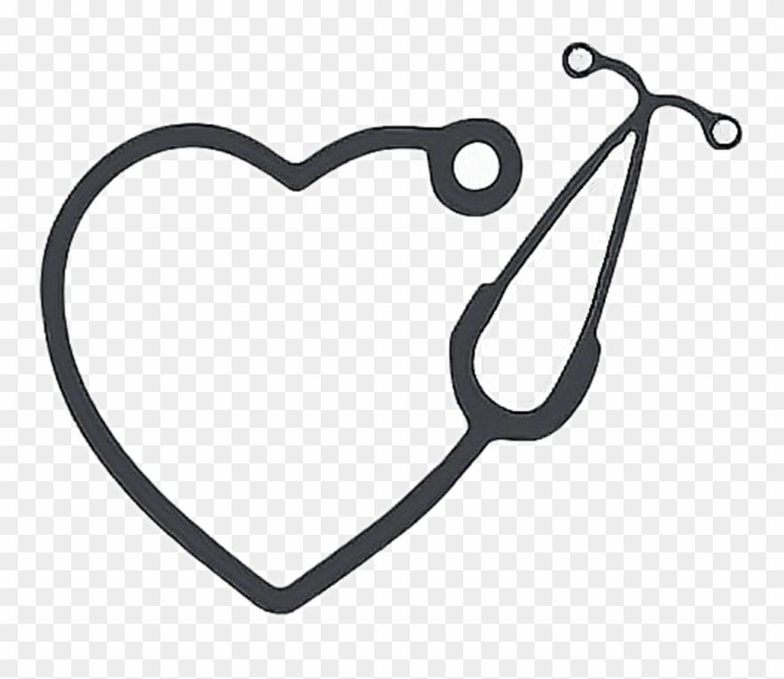 Stethoscope heart nursing.
